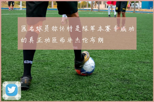 匿名球员称怀特是绿军本赛季成功的真正功臣而非杰伦布朗
